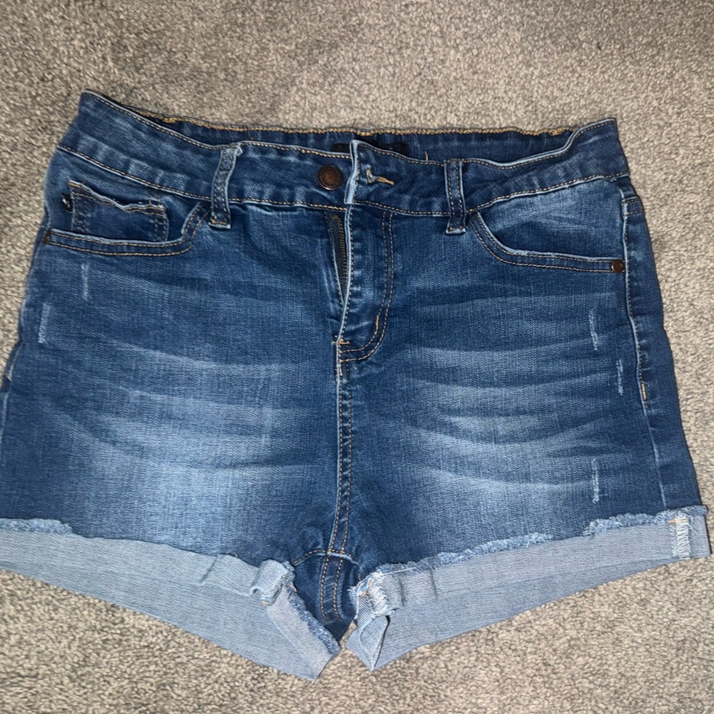 Judy Blue Dark Blue Jean Shorts